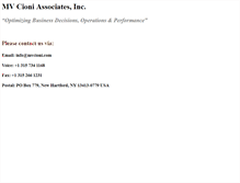 Tablet Screenshot of mvcioni.com